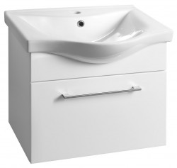 AQUALINE - AKIRA umyvadlová skrinka 51,1x42x34cm, biela (AK255)