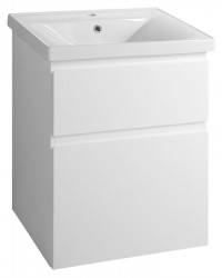 AQUALINE - ALTAIR umývadlová skrinka 57x72,5x45cm, biela (AI260)