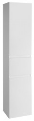 AQUALINE - ALTAIR vysoká skrinka s košom 40x184x31cm, biela (AI185R)