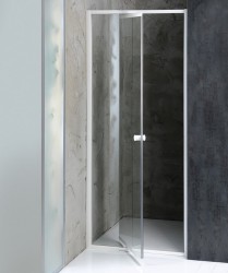 AQUALINE - AMICO sprchové dvere výklopné 1040-1220x1850, číre sklo (G100)