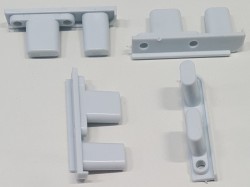 AQUALINE - ARLEN ALAIN set spojovacích dielov pre zvislý a pojazdný profil (NDBTRD3)