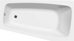 AQUALINE - BEROUNKA Rohová vaňa 160x90x42 cm, pravá ,biela (A1691)