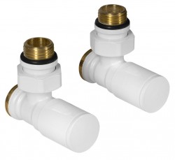 AQUALINE - C-START súprava manuálných rohových ventilov, biela (SC237W)