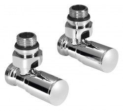 AQUALINE - C-START súprava manuálných rohových ventilov, chróm (SC237C)
