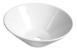 AQUALINE - COMILLAS keramické umývadlo 42x15 cm, na dosku, biela (BH7012)