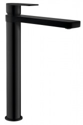 AQUALINE - DAPHNE stojánkova umývadlová batéria vysoká, čierna mat (DH601B)
