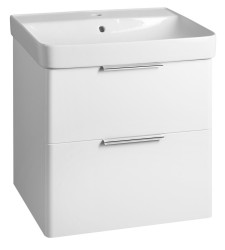 AQUALINE - DENEB umývadlová skrinka 56,5x55x43,5cm, biela mat (DN260)