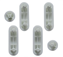 AQUALINE - Dosedy pre WC sedátka MDF/drevo (ND1705-02)