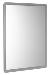 AQUALINE - FAGO zrkadlo s LED osvetlením 50x70cm, dotykový senzor, stmievateľné (FA060)