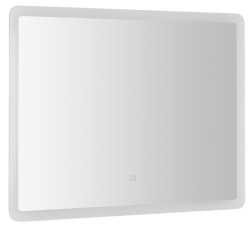 AQUALINE - FAGO zrkadlo s LED osvetlením 80x60cm, dotykový senzor, stmievateľné (FA080)