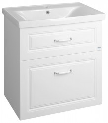 AQUALINE - FAVOLO umývadlová skrinka 67x72,5x44,6cm, biela mat (FV270)