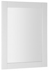 AQUALINE - FAVOLO zrkadlo v ráme 70x90cm, biela mat (FV090)