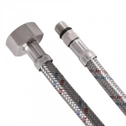 AQUALINE - Flexibilná nerezová hadica  M10x1/2