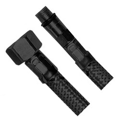 AQUALINE - Flexibilná nerezová hadica M10x3/8