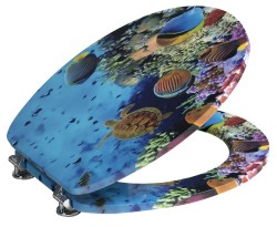 AQUALINE - FUNNY WC sedátko s motivom oceán (HY-S369)