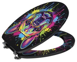 AQUALINE - FUNNY WC sedátko s motivom pes (HY-S368)