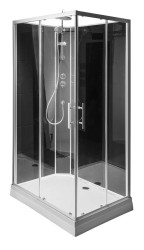 AQUALINE - GRANVIK obdĺžnikový sprchový box 800x1200x2180, číre sklo (GG80X120)