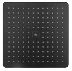 AQUALINE - Hlavová sprcha, 300x300, ABS/čierna mat (SC174B)