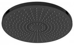AQUALINE - Hlavová sprcha, priemer 300, ABS/čierna mat (SC124B)