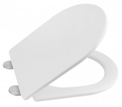 AQUALINE - ISABELLA WC sedátko, Soft Close, Easy Take, biela (ES8516)