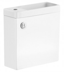 AQUALINE - JALTA HYGIE nádržka s umývadlom pre WC combi, biela (NDPB103H-2)