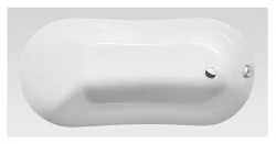 AQUALINE - JIZERA vaňa 140x70x39cm, biela (G1470)