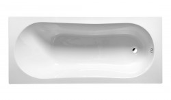 AQUALINE - JIZERA vaňa 160x70x39cm bez nožičiek, biela (G1670)