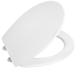 AQUALINE - JOAN WC sedátko, SLIM, Soft Close, Easy Take, biela (44845102)