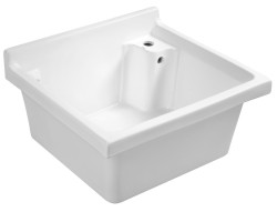 AQUALINE - Keramická výlevka, 62x55cm, s prepadom (WH625)