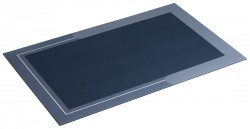 AQUALINE - Kúpeľňová predložka 50x80cm, absorpčná, modrá (PCD012)