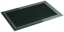 AQUALINE - Kúpeľňová predložka 50x80cm, absorpčná, zelená (PCD013)