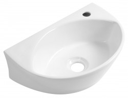 AQUALINE - LIZA keramické umývadlo 40x27cm, biela (NP412)