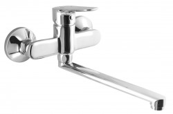 AQUALINE - LOTTA nástenná batéria, ploché ramienko, chróm (LT642)