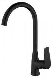 AQUALINE - LOTTA stojánkova drezová batéria, čierna mat (LT603B)