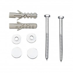 AQUALINE - MAK10 komplet pre kotvenie WC mís, skrutka 6,0x80, biela (40024)