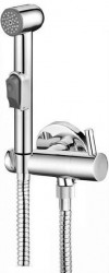 AQUALINE - Nástenný ventil s ručnou bidetovou sprchou, chróm (SK215)