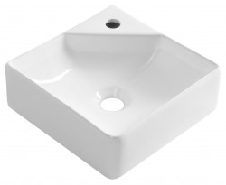 AQUALINE - NEXA keramické umývadlo rohové 30x30cm, biela (NP436)