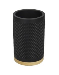 AQUALINE - NOIR pohár na postavenie, čierna (N6023)