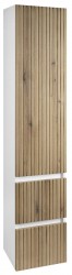 AQUALINE - PANEDA STRIP skrinka vysoká 35x165x31cm, dub emporio, ľavá/pravá (PN265)