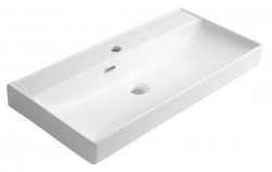 AQUALINE - PARLA keramické umývadlo 80x38cm, biela (9980)
