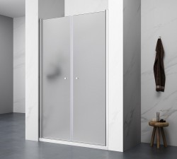 AQUALINE - PILOT otočné sprchové dvere dvojkrídlové 900 (PT092)