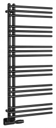 AQUALINE - POSEIDON vykurovacie teleso 450x1140, čierna mat (PS411B)