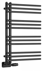 AQUALINE - POSEIDON vykurovacie teleso 450x740 čierna mat (PS474B)