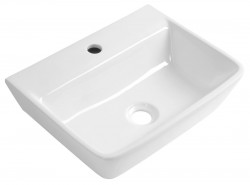 AQUALINE - REEMA keramické umývadlo 45x35cm, biela (NP440)