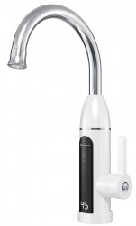 AQUALINE - RIO elektrická batéria s prietokovým ohrievačom vody, 230V, 3 kW, biela/nerez (211086)