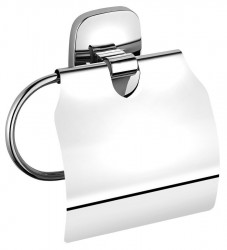 AQUALINE - RUMBA držiak toaletného papiera s krytom, chróm (RB107)
