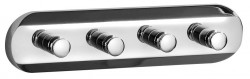 AQUALINE - SAMBA štvorháčik, chróm (SB124)