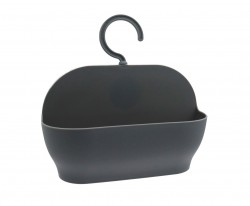 AQUALINE - SHARON polica do sprchy závesná, šedá (SH8455G)