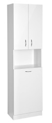 AQUALINE - SIMPLEX ECONOMY vysoká skrinka s košom 50x180x30cm (SIME510)