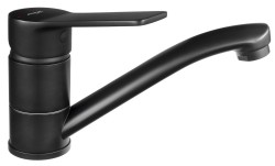 AQUALINE - SINTRA umývadlová batéria s otočnou hubicou, čierna mat (SX001B)
